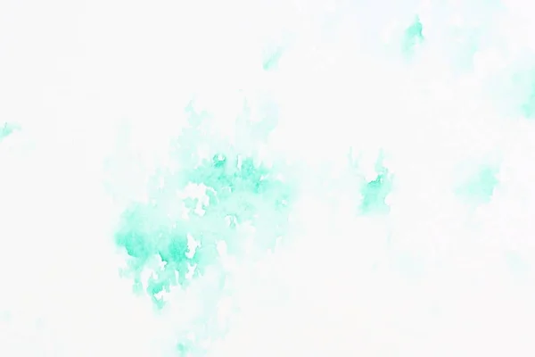 Aquarela Azul Abstrata Textura Papel — Fotografia de Stock