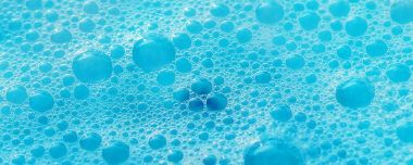 sabun köpüğü blue.banner arka plan