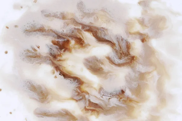 Acquerello Astratto Beige Marrone Marmo Liquido Texture Sfondo — Foto Stock