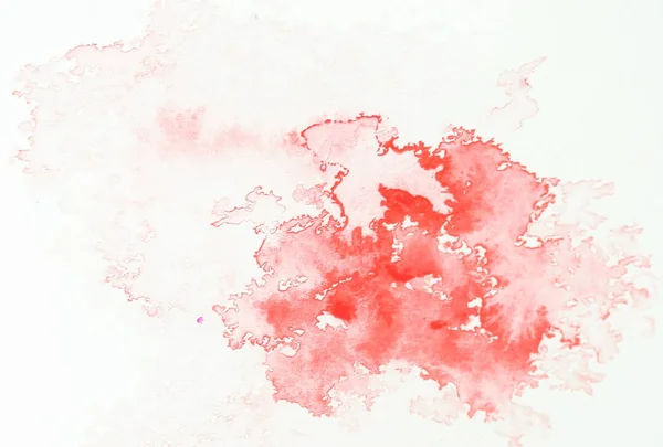 紙テクスチャ水彩の抽象ピンク — ストック写真