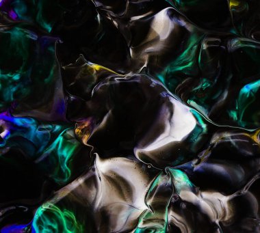 Mermer desenli karışık akrilik doku soyut. Renkli arka plan, duvar kağıdı. Boya karıştırma. Mermer doku