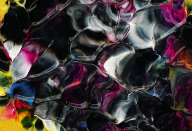 Mermer desenli karışık akrilik doku soyut. Renkli arka plan, duvar kağıdı. Boya karıştırma. Mermer doku