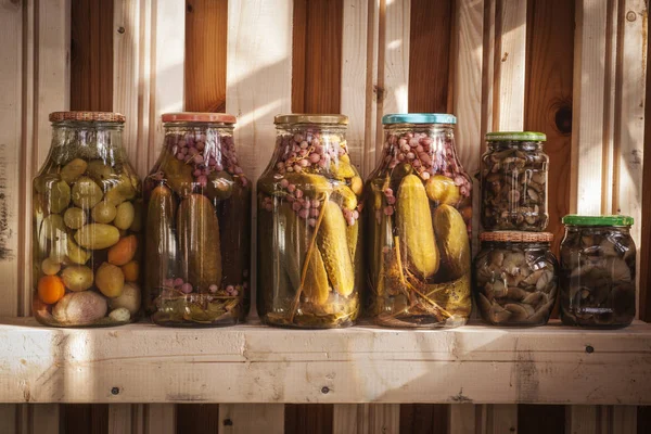 Kavanoz Marine sebze.