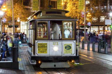 San Francisco, ABD, kablo araba tramvay