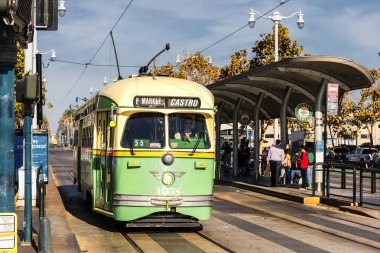 San Francisco, ABD, kablo araba tramvay