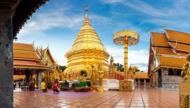 Wat Phra bu DOI Suthep altın Dağı