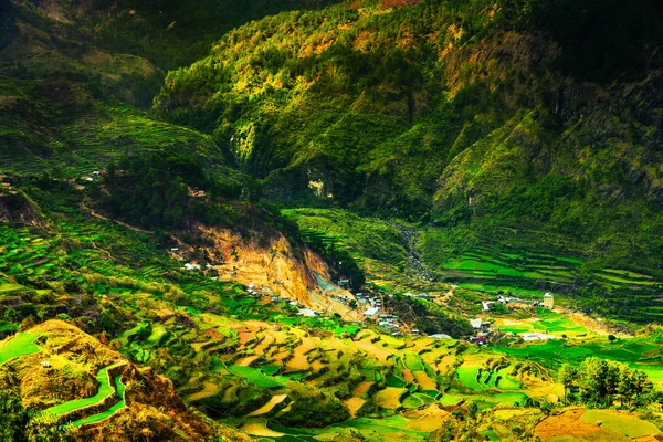 Bela paisagem Terraços de arroz — Fotografia de Stock