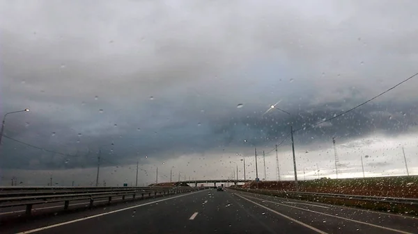Güzel yağmur gökyüzü — Stok fotoğraf