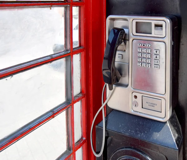 Téléphone monnaie ancienne à Harborne, Royaume-Uni — Photo