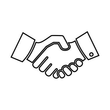 El sıkışma vektör tasarımı 