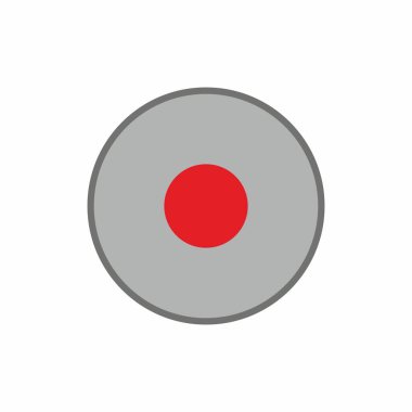 Kayıt düğmesine simge vektör tasarımı 