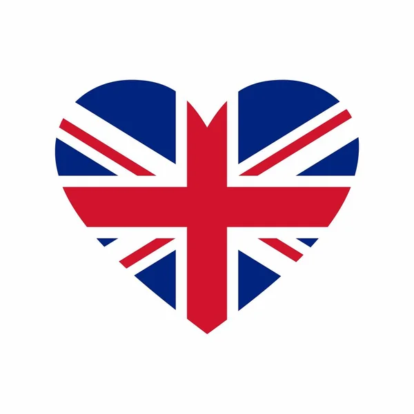 영국 국기 벡터 디자인 — 스톡 벡터