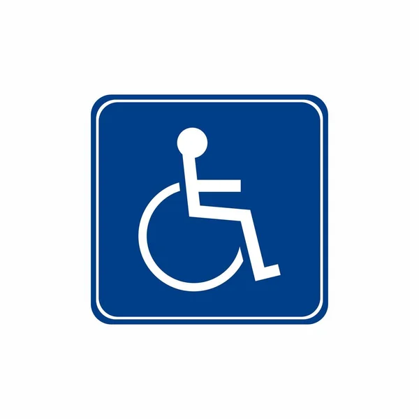 Disability sign vector design — Stock Vector