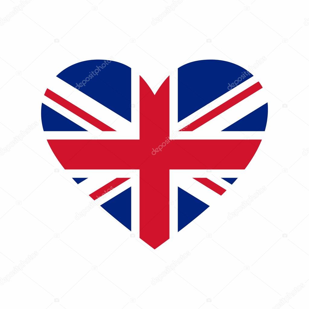 United Kingdom flag vector design 