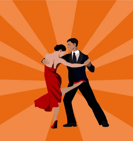 Международный день танго — стоковый вектор