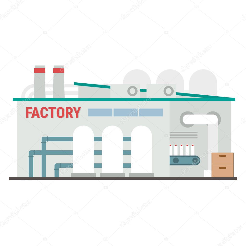 Industrial manufacturing building