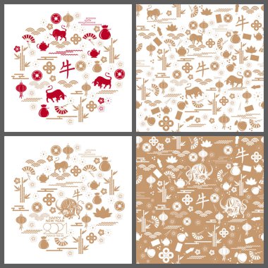 Çin yeni yılı 2021. Çince çeviri Öküz