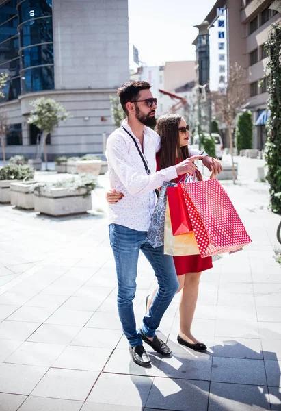 Kaç Alışveriş Gezisi Birlikte Zevk — Stok fotoğraf