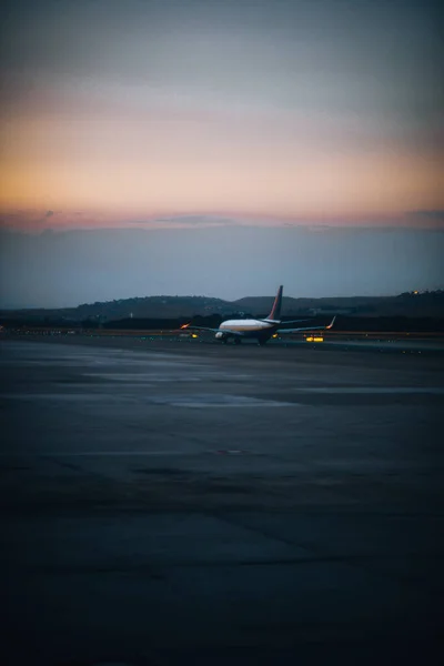 Avión listo para despegar — Foto de Stock