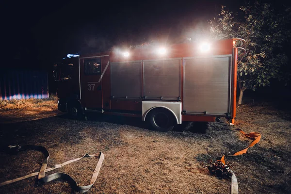 Camiones de bomberos — Foto de Stock