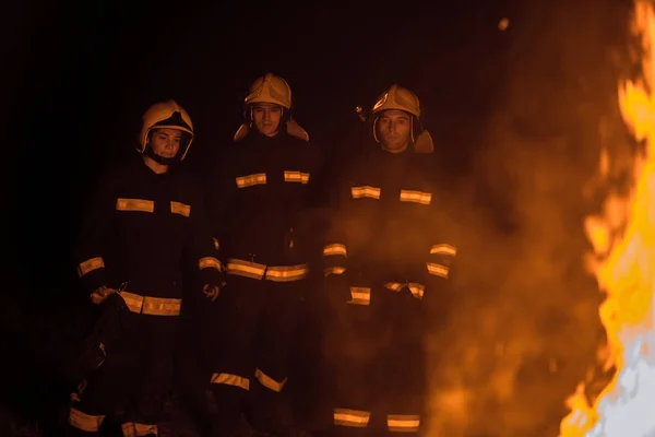 Operación de extinción de incendios —  Fotos de Stock