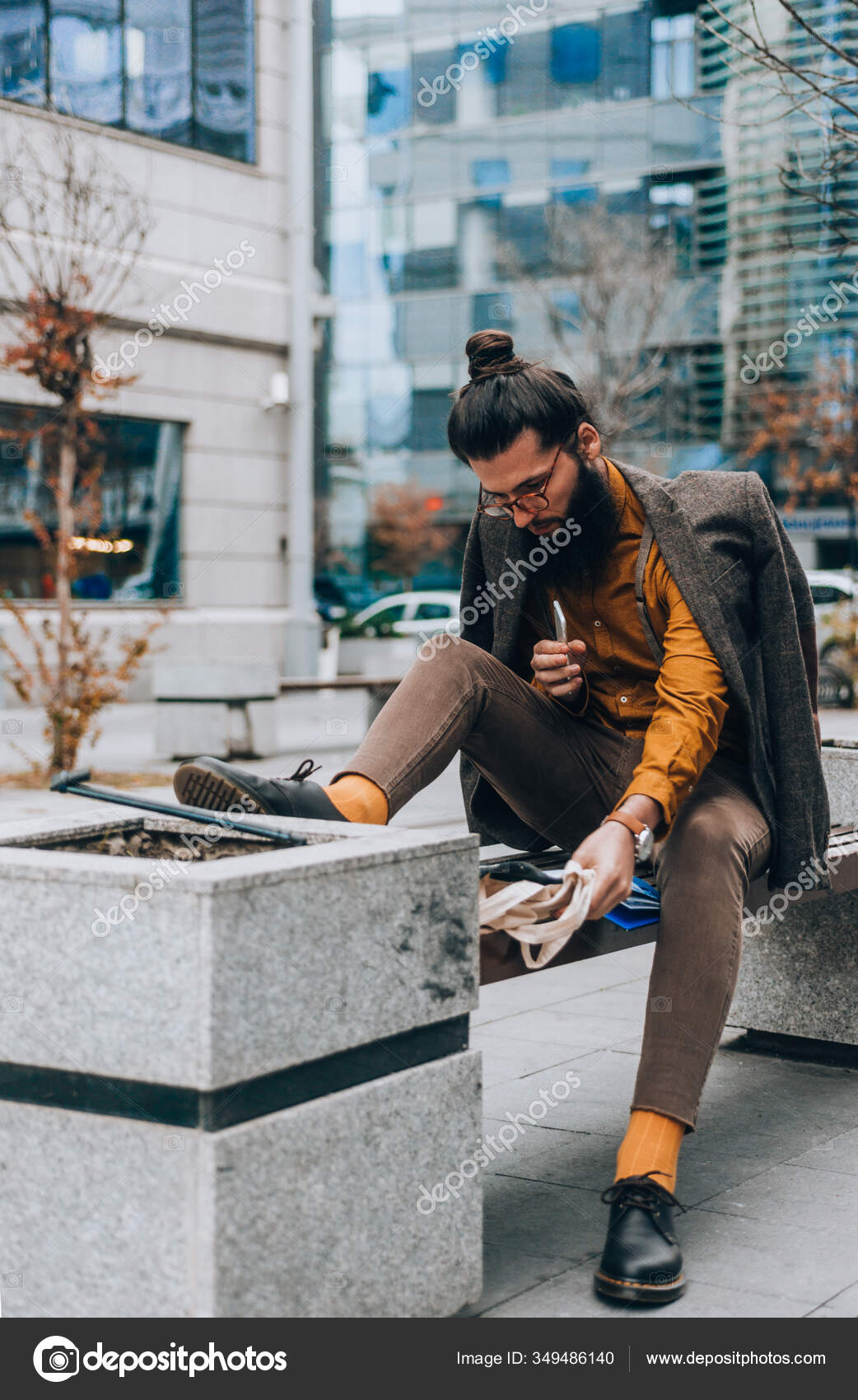 Hipster cheap man bag