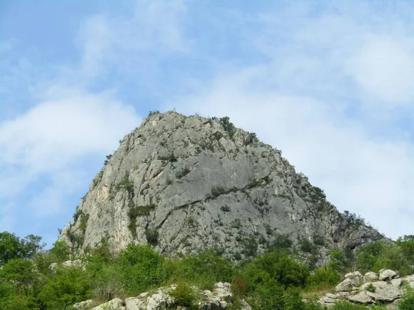 Montanha Rochosa Pico Montanha Velha Sudeste Sérvia — Fotografia de Stock