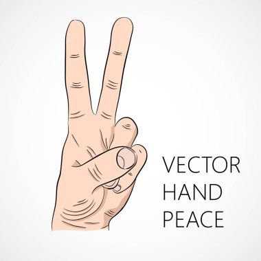 zafer işareti, el hareketi