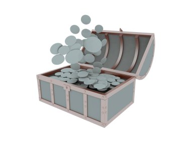 paralar ile Dower göğüs