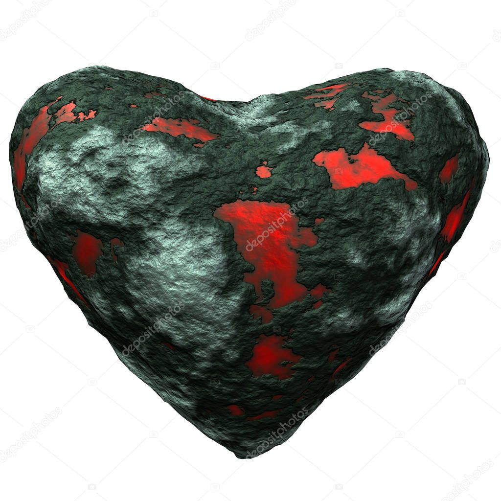 Petrous Heart illustration