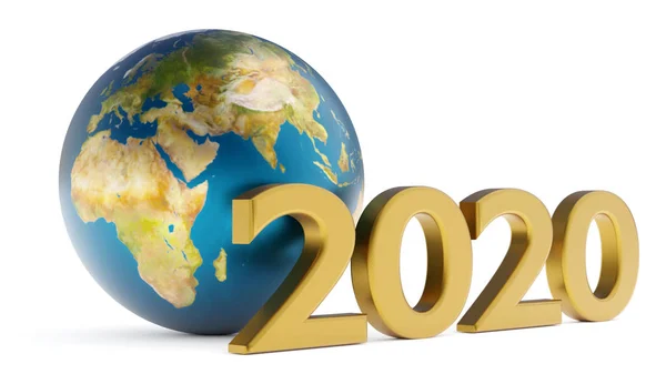 Globe 2020 — Stock Photo, Image