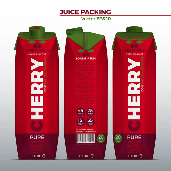 Juice design of packing cherry