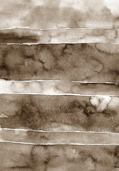 Aquarel papier vintage textuur met schade, plooien en krassen. — Stockfoto