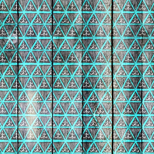 Diseño de patrón transparente inspirado en el bordado tradicional. Pintura Mezen —  Fotos de Stock