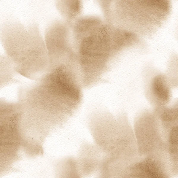 Textura bege dourada sem costura com pinceladas: uma tela com marcas de tinta pálida um — Fotografia de Stock
