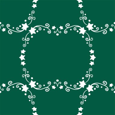 St. Patrick s gün arka planda yeşil renkler. Seamless modeli. Vektör çizim.