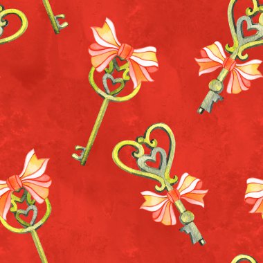 Kalpte sorun yok. Sevgililer Günü İllüstrasyon geçmişi.