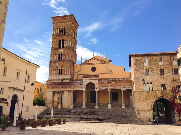 Saint Caesarius Katedrali Terracina Lazio — Stok fotoğraf