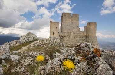 Rocca Calascio Abruzzo güzel görünümü