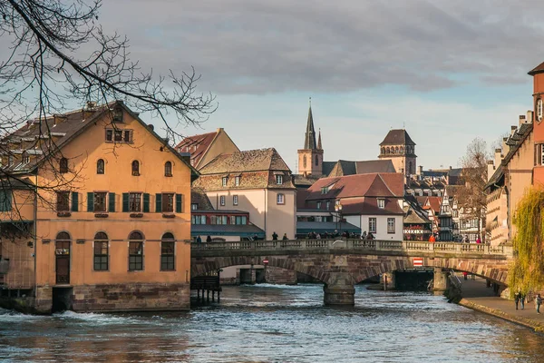 Cidade velha de Estrasburgo na Alsácia — Fotografia de Stock