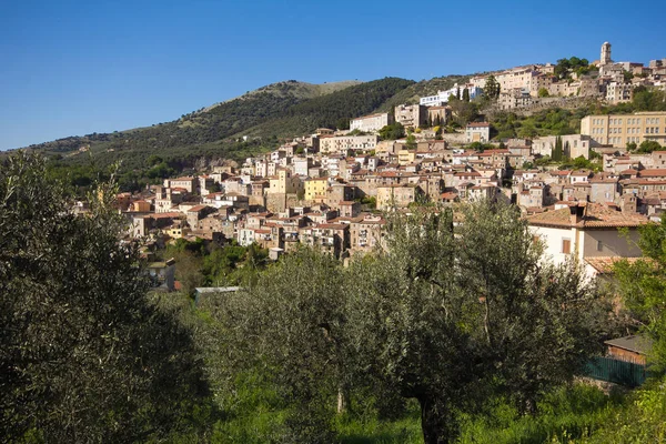 Village de Cori dans la région de lazio, Italie — Photo