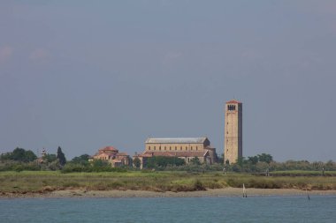 Santa Maria Assunta ve Torcello Island Santa Fosca kilise katedral