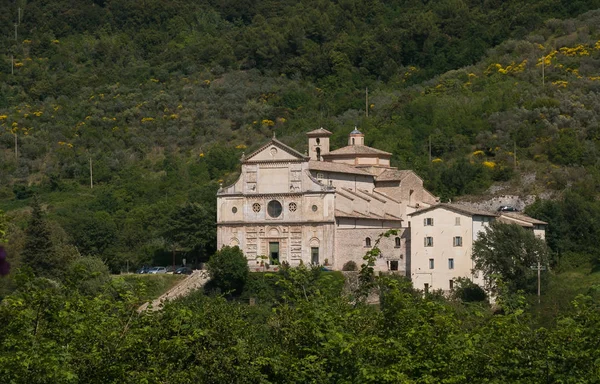 Photo of the San Pietro church in Spoleto — Stock Photo, Image
