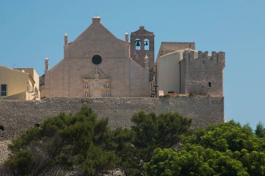 Santa Maria Abbey bir kısrak Tremiti Adaları, Puglia