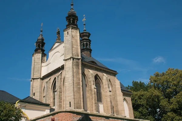 Igreja Kostnice Sedlec em Kutna Hora — Fotografia de Stock