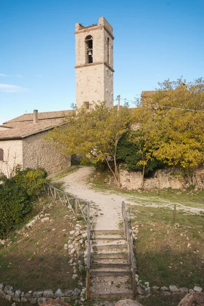 Centro Medievale Campello Alto Umbria — Foto Stock