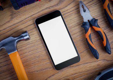 Atölye küme. Tablo veya zemin Araçlar.