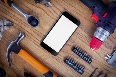 Atölye küme. Tablo veya zemin Araçlar.