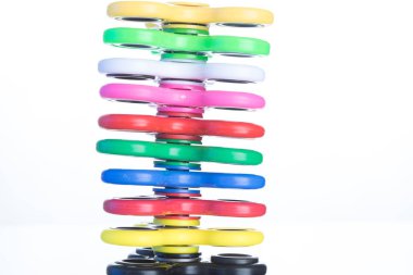 Grup kıpırdamak spinner stres giderici oyuncak renkli