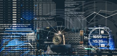 Cihaz ve makineler için araştırma cryptocurrency. Bitcoin incelemesi. Bilgisayar devre bilgisayar kartı